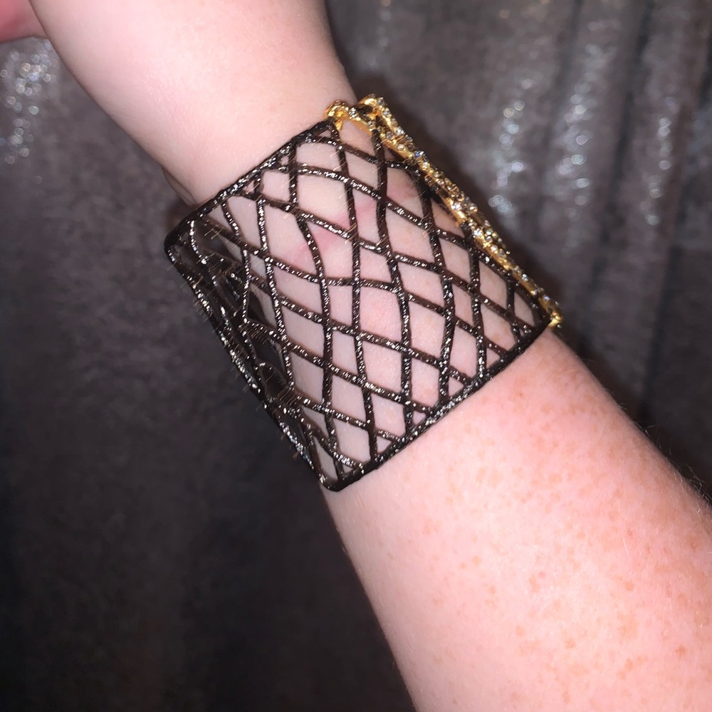 Black & Gold Bangle - image 2
